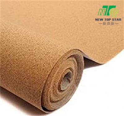 Customized ECF Cork Foam Underlayment Waterproof With Silver Foil Vapor Barrier