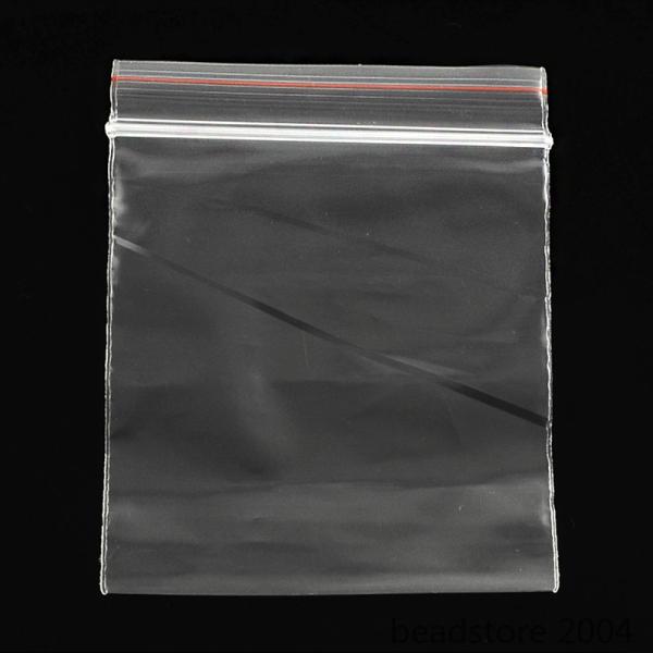 Customized Zip Top Plastic Bags , Ziplockk Packing Bags High Durability