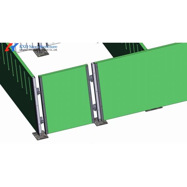 Construction d'un hangar de porcherie en acier à longue portée bâtiments de volaille en acier