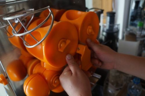 Food Grade Plastic Lemon Squeezer Juicer Process 22-25 Orange per