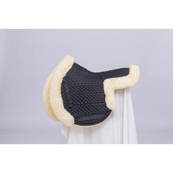 Sheepskin Correction JP Numnah 4 Pockets With Inserts Full Sheepskin Lining