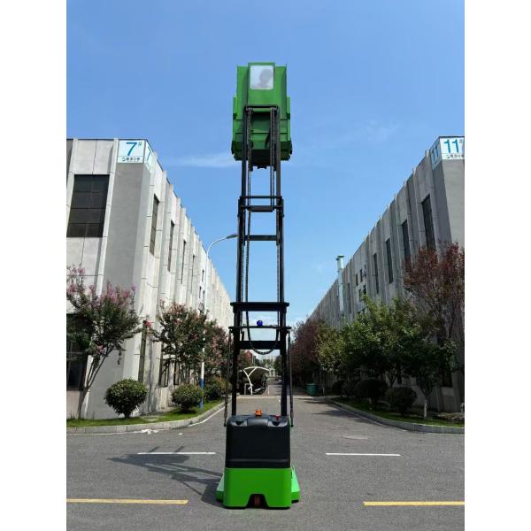 High Capacity Electric Order Picker 600kg 1000kg 1500kg 2000kg with 24V 420AH Battery