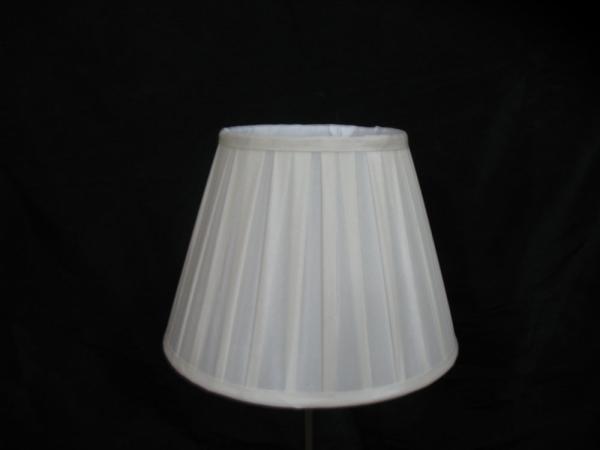 Empire Box Pleated  Lamp Shade For Table And Floor Lamps silk and faux silk fabric