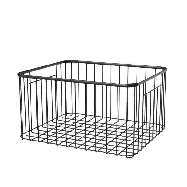 Household Storage Baskets Organizer Containers For Home Cabinet Pantry Closet Kitchen Fridge Fruit Makeup Metal Wire Basket