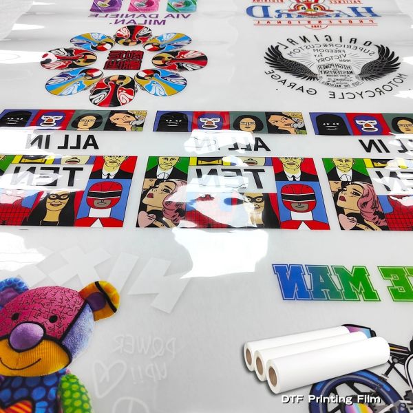 DTF Transfer Film Various Sizes Customized Inkjet Printer DTF Printing Film For Sublimation