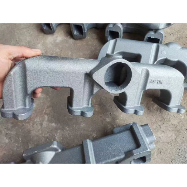 Custom Size Cast Iron Exhaust Pipe Castings with High Temperature Resistance for Automotive & Engine Exhaust Systems