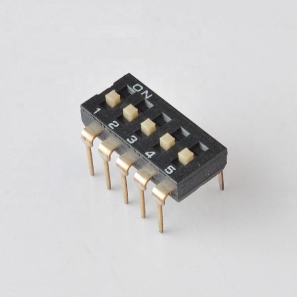 Dip switch with right angle type