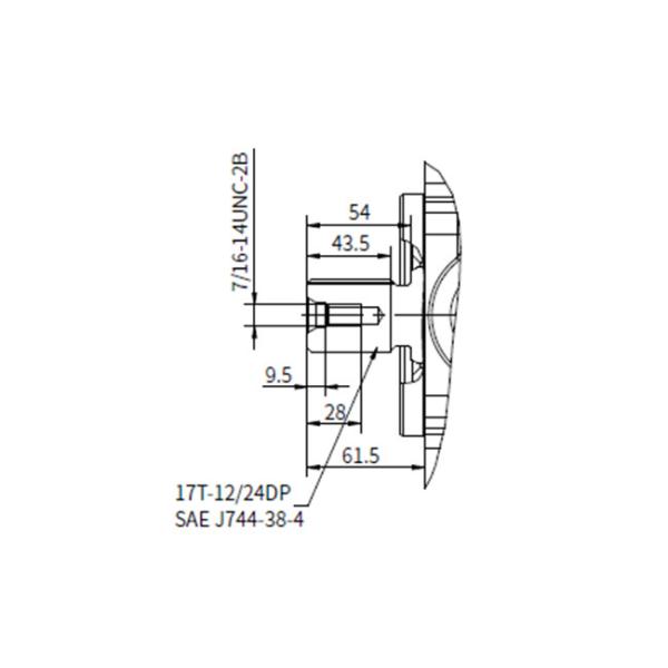 High Pressure Axial Piston Hydraulic Motor Variable Displacement Pump HP5V SERIES