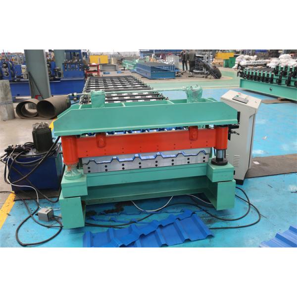 Трапецоидальный металл настилая крышу крен листа формируя машину для плитки Ibr стали цвета цинка