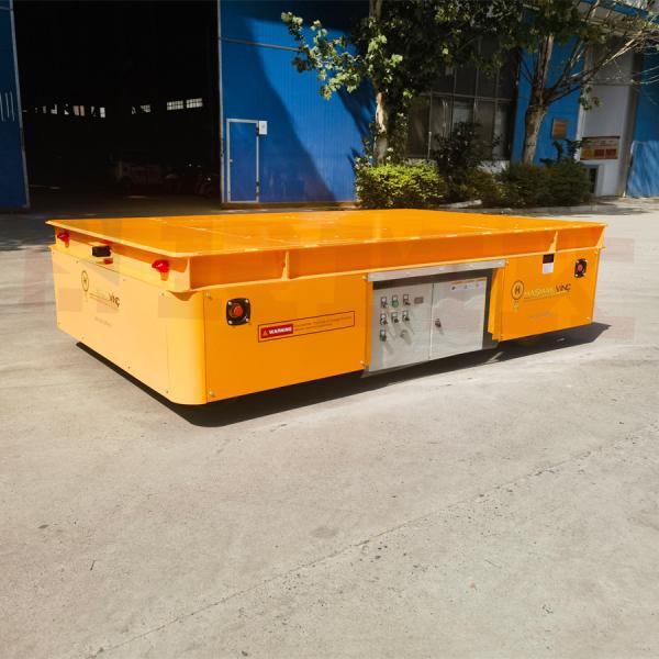 Material Handling Equipment Remote Control Wireless Industrial Trackless Electric Transfer Cart