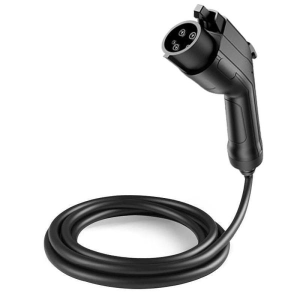 48A Current 11kw Type1 J1772 Portable EV Charging Cable Level 2 J1772 Car Charger Cable