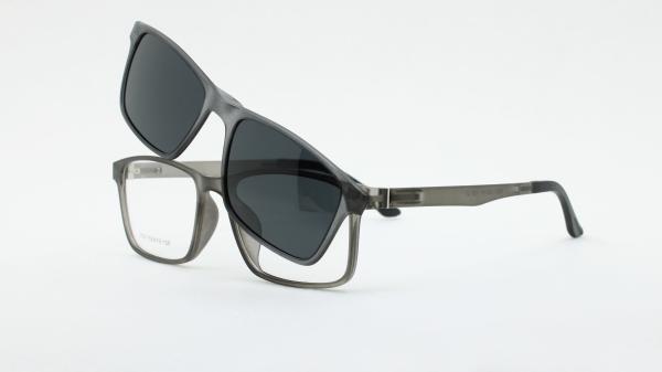 Clip On Polarized Sunglasses [Blocking UV] Classic Sun Glasses for Men/Women with magnet clip on