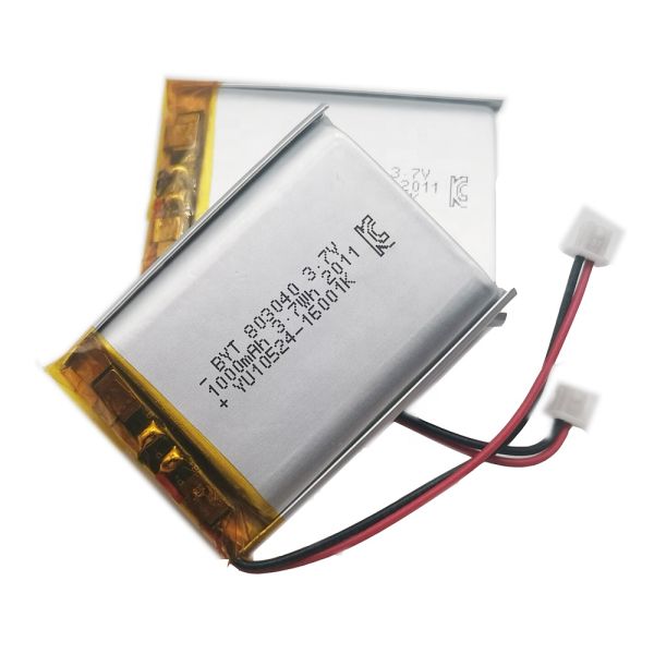 UL KC Certified 3.7V 1000mAh Lithium Polymer Battery for Toys and Power Tools