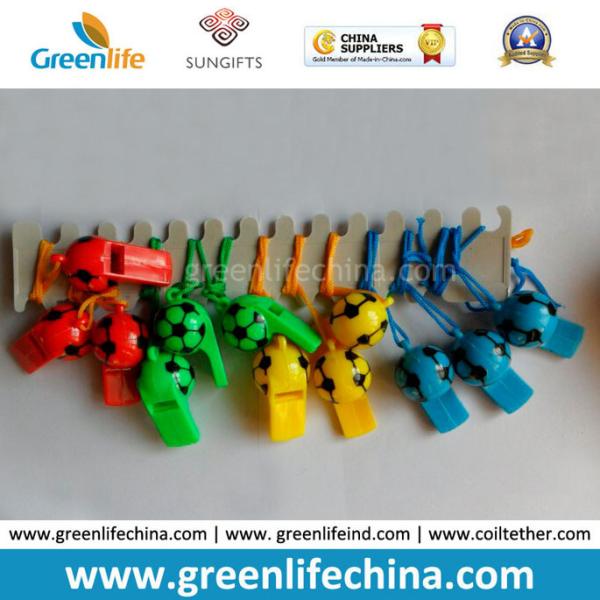 Chinese Cheap Promotional Various Colors Whistle of Plastic Material