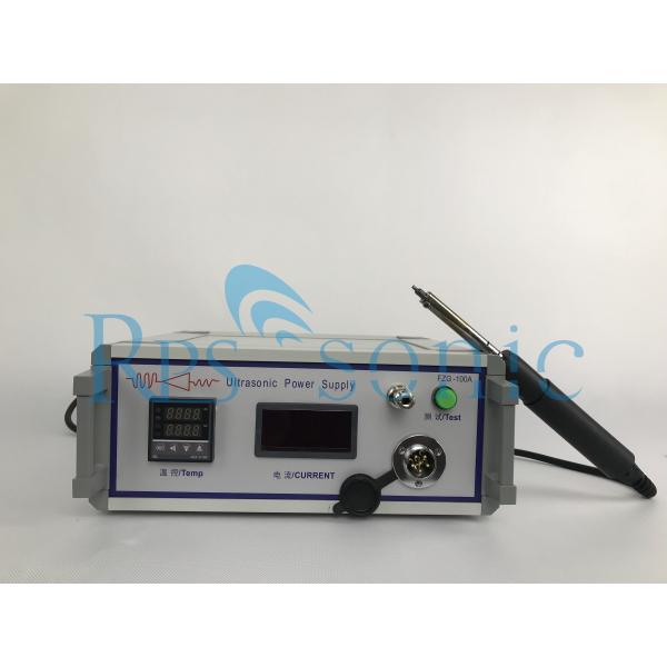 оборудование 60Khz 100w портативное ультразвуковое паяя для стеклянной заварки