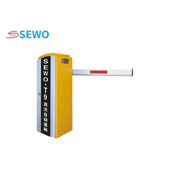 Barreira automática de porta de segurança, porta de estacionamento com braço reto de 3-6m
