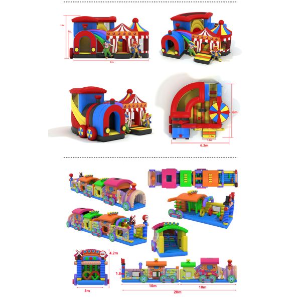 Cartoon Inflatable Bounce House Princess Inflatable Kids Jumping Castle Bouncer Children's Outdoor Inflatable Bouncer House