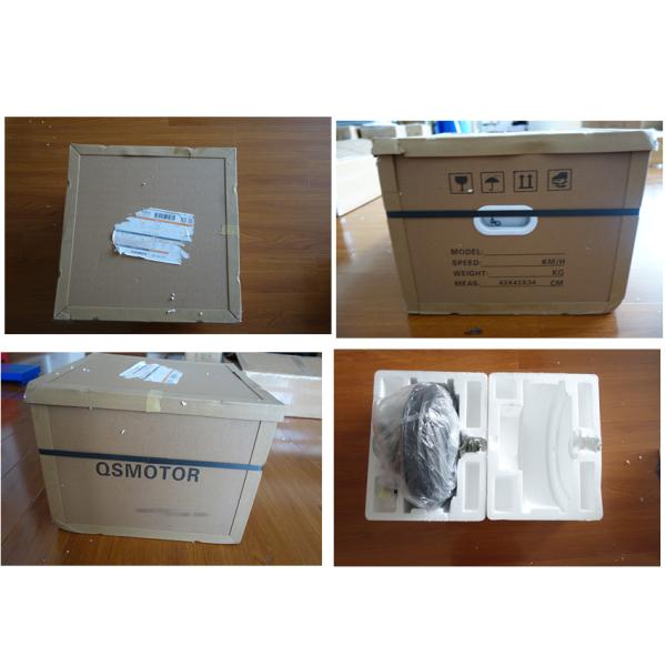 Water Proof Aluminum Electric Bike Hub Motor Rear 4000W V3 100KPH