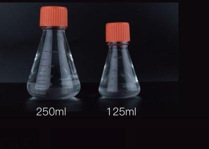 Flat Bottom PETG PE Primary 250 Ml Erlenmeyer Flask Chemistry