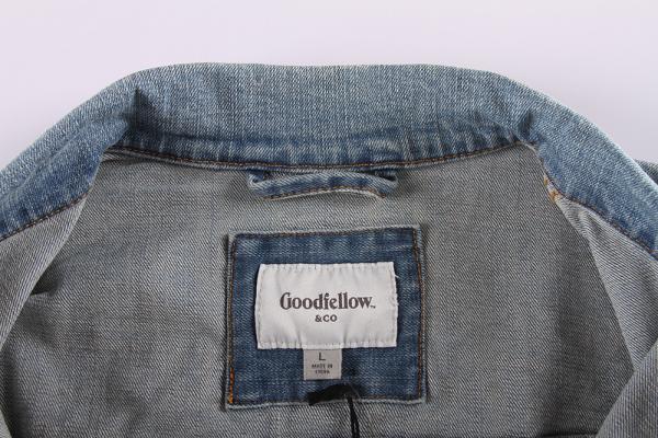98% Algodon 2% Spandex Men'S Denim Jacket M L XL 2XL