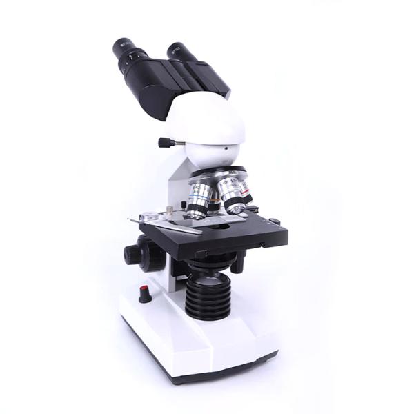 Binocular Biomicroscope Hinged 40-1600X Laboratory HD Microscope for Student Education