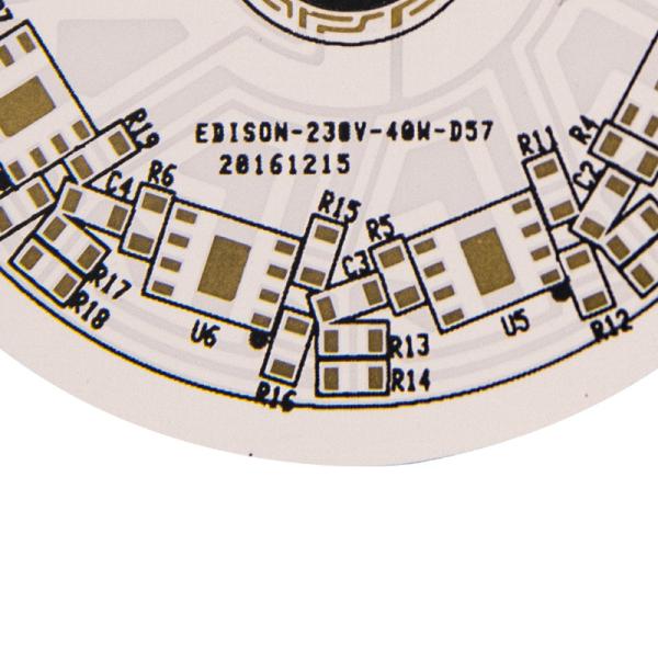 Durable CEM1 CEM3 T80 Bulb LED Printed Circuit Board Heat Dissipation