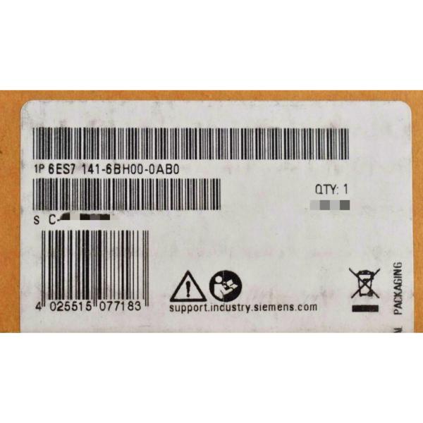 SIEMENS 6ES7141-6BH00-0AB0 SIMATIC DP, ET 200ECO PN, 16 DI 24 V DC; 8XM12,DEGREE OF PROTECTION IP67