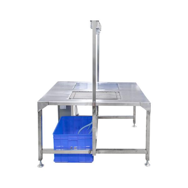 Máquina de cozimento de borracha de aço inoxidável distribuição manual mesa de cozimento de silicone molde
