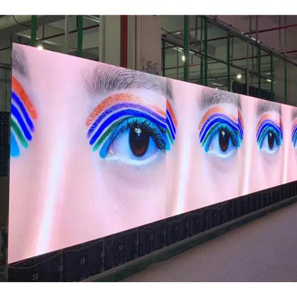 Affichage à paroi en aluminium en fonte à LED à l'intérieur en couleur P5 haute définition