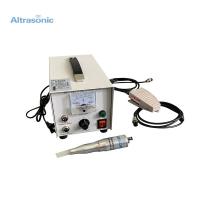 máquina de corte ultrassônica do titânio 40k Handheld para o PE do ABS
