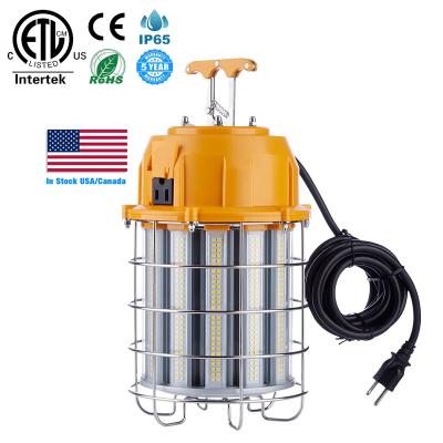Yellow 150W 100W Temporary Construction Work Lights  165*323mm
