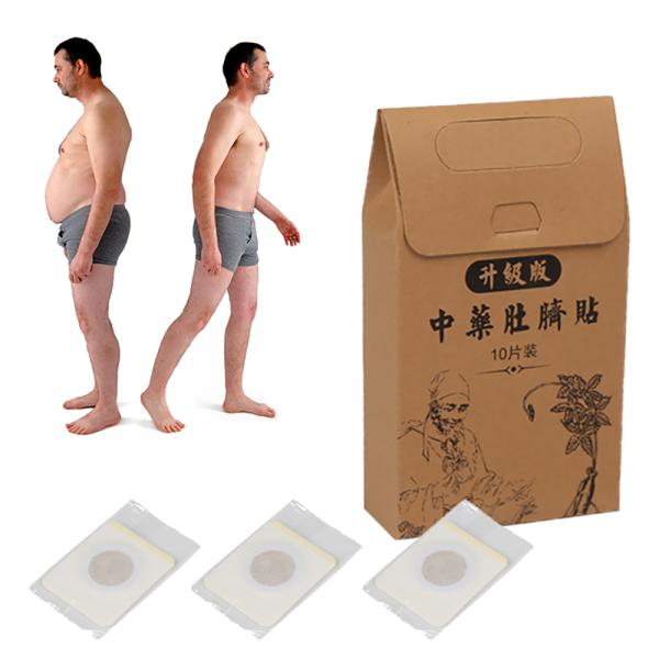 Detox Belly Slim Patch For Women Free Shipping Promotes Metabolism Fat Burning Shaping Waist Abdomen Buttock White OEM ODM