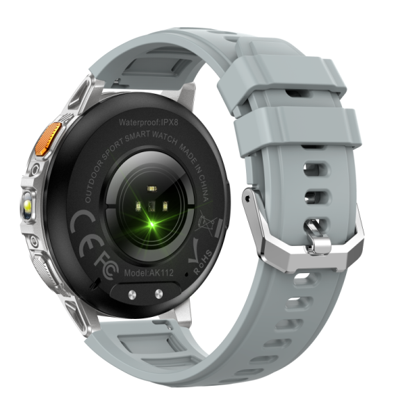 Support OEM & ODM | 1400mAh Battery IP68 Waterproof Smartwatch with 1.7 inch HD Screen and Fitness Tracking