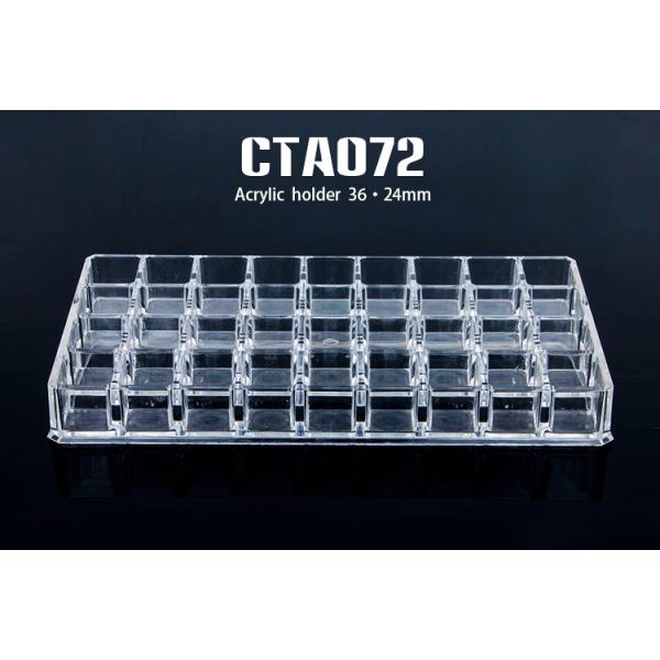 36 Holes 24mm Acrylic Cosmetic Bottle Display Lipstick Stand Holder