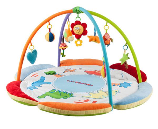 Colorful Infant Activity Gym / Baby Kick And Play Gym 90*90*60cm