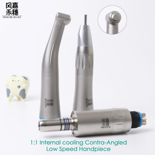 Dental Low Speed Handpiece 1:1 Internal Steel Handpiece Kit w/ Motor10