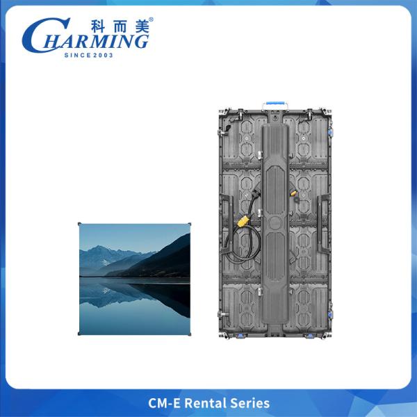 CM-E Series P3.91 Outdoor LED Screen with Seamless Splicing & Power Cord Integration for Party Rental