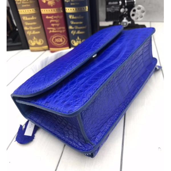 Authentic Crocodile Belly Skin Lady Small Purse Female CHIC Handbag Genuine Alligator Leather Women Cross Shoulder Bag