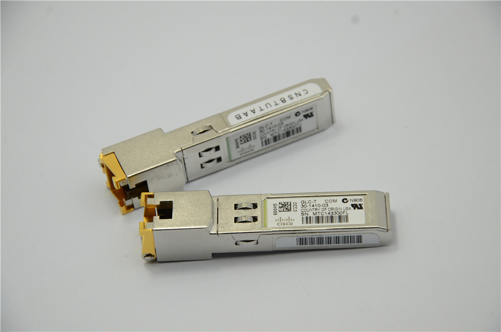 Приемопередатчик 1000base t 100M сетей GLC-T меди Cisco SFP 1G
