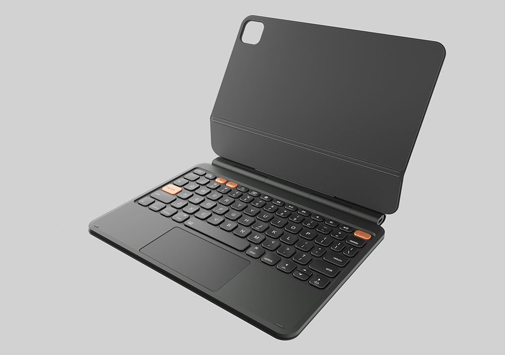 Laudtec Aluminum Magic Keyboard for Apple Magnetic Key Board Customize Language Layout for iPad Pro 11 13 Pouce M4 M5 Pbk350 Wholesale OEM/ODM/Private Label