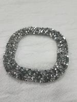 Designers personnalisé modèle de strass flamme texte bling hotfix transfert de chaleur conception fer sur t-shirt veste