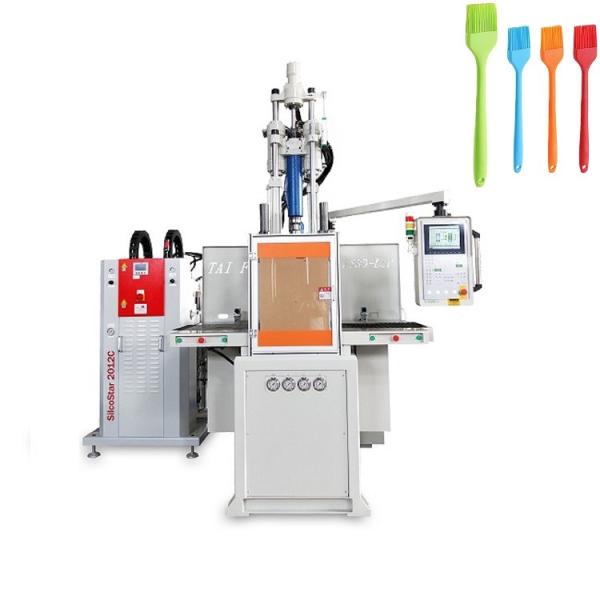 LSR Vertical Low Workbench Rotary Injection Molding Machine For Oil Brush