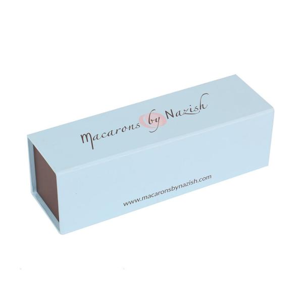 Diseño de cajón ecológico personalizado Cookies personalizados Bakery Macron Box Embalaje con divisores de papel
