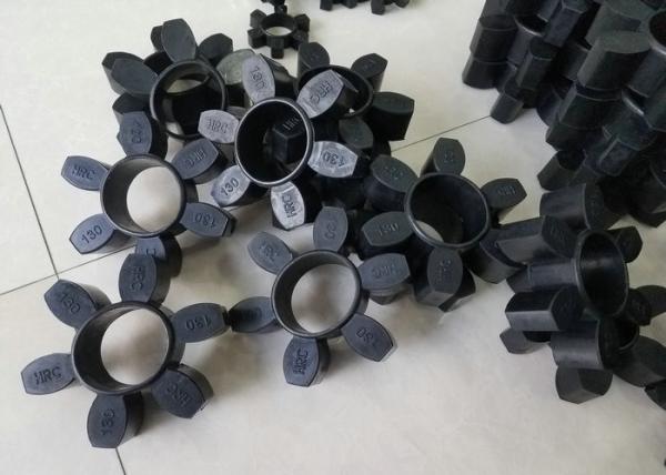Black HRC Coupling with 8Mpa Tensile Strength and 70-90Shore A Hardness for Industrial Shaft Applications
