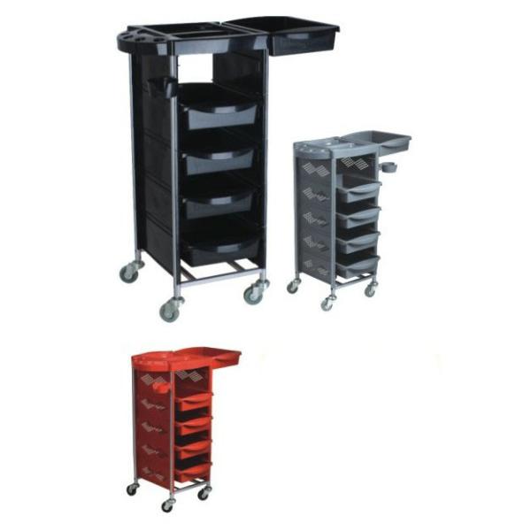 Cosmetology Rolling Beauty Cart , Durable Beauty Salon Carts For Stylist