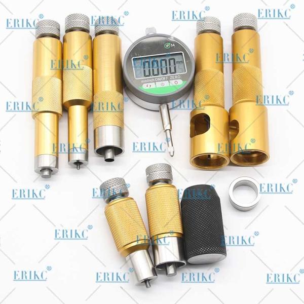 ERIKC E1024007 Lift Measuring Instrument Common Rail Injector Nozzle Washer Space Testing Tools Sets For BOS Denso