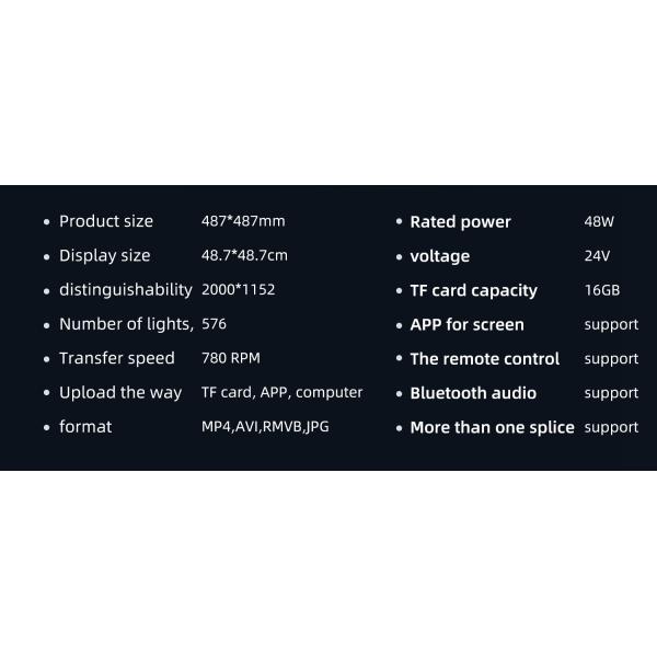 Облачная реклама Голографический вентилятор на стенке Контрастный коэффициент 1,692 мм Яркость 2300