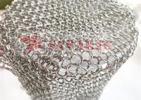 Estrutura arquitetônica ChainMail Ring Mesh para divisórias de ambiente