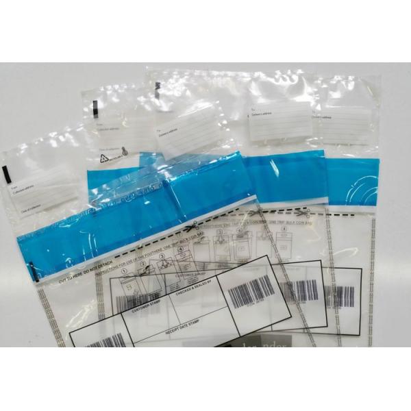 Examination Paper Security Bags Document Security Bags Evidence Bags Tamper Evident Property Bags Courier & Mail Bags Bi