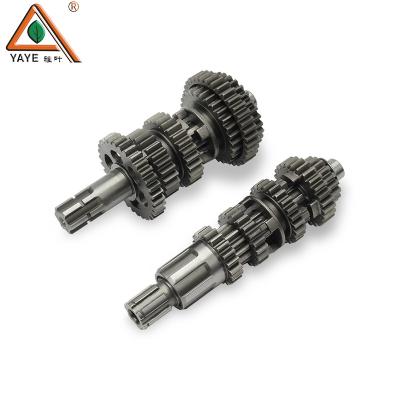 Motorcycle Steel Counter Shaft And Main Shaft For Honda CG125 CG150 Engine Gears